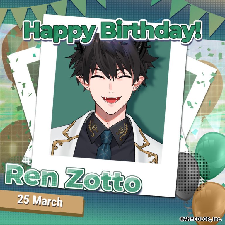 "Alien Prince @RenZott0 Celebrates Birthday: Earthlings Outraged!"  
RenvasionDay2025  
NIJISANJI_EN