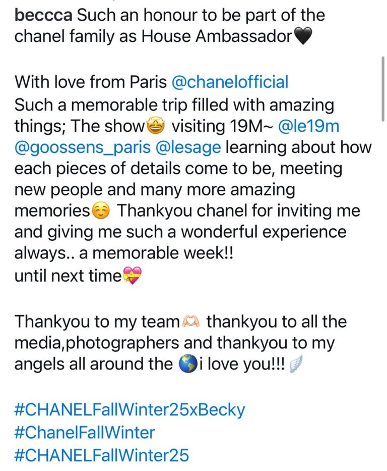 BECKY CHANEL: Shocking Choice for House Ambassador Sparks Outrage!