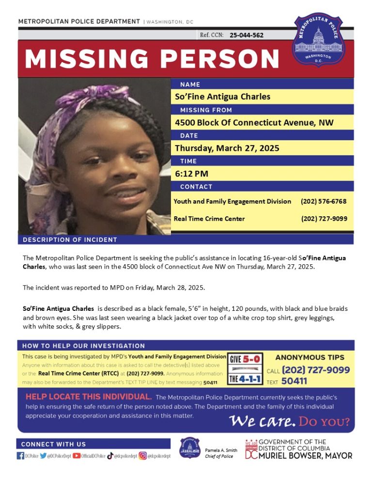 BREAKING: 16-Year-Old So’Fine Antigua Charles Disappears!
