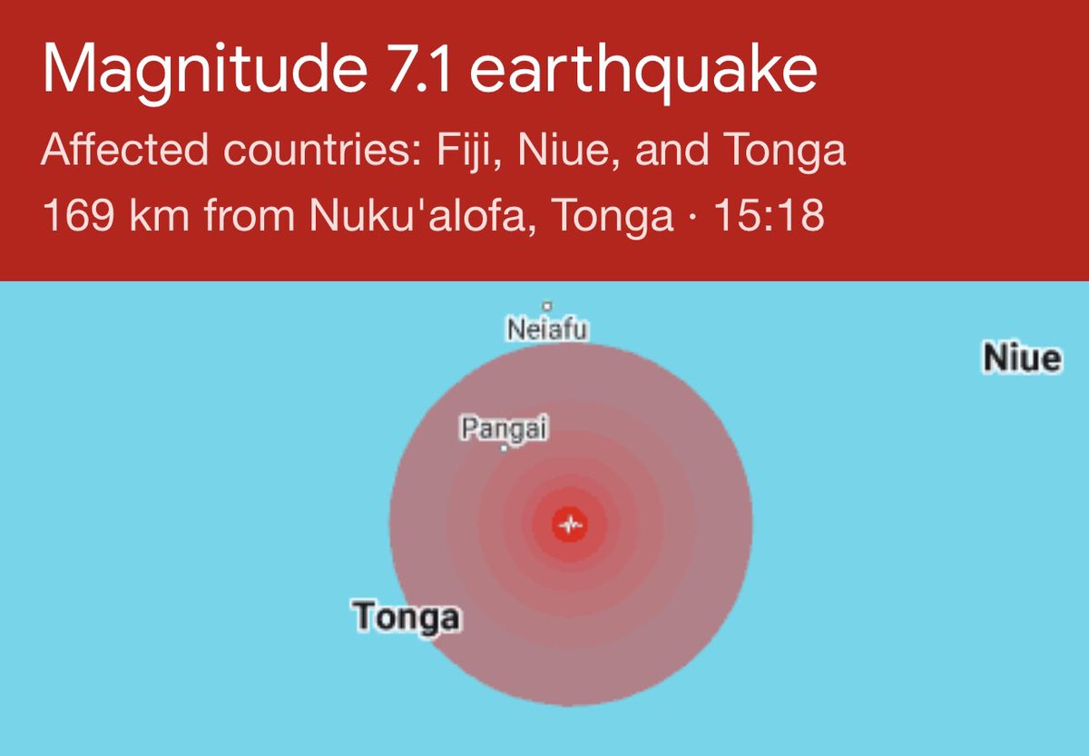 BREAKING 🔴 7.1 Magnitude Earthquake Strikes Fiji, Panic Ensues!