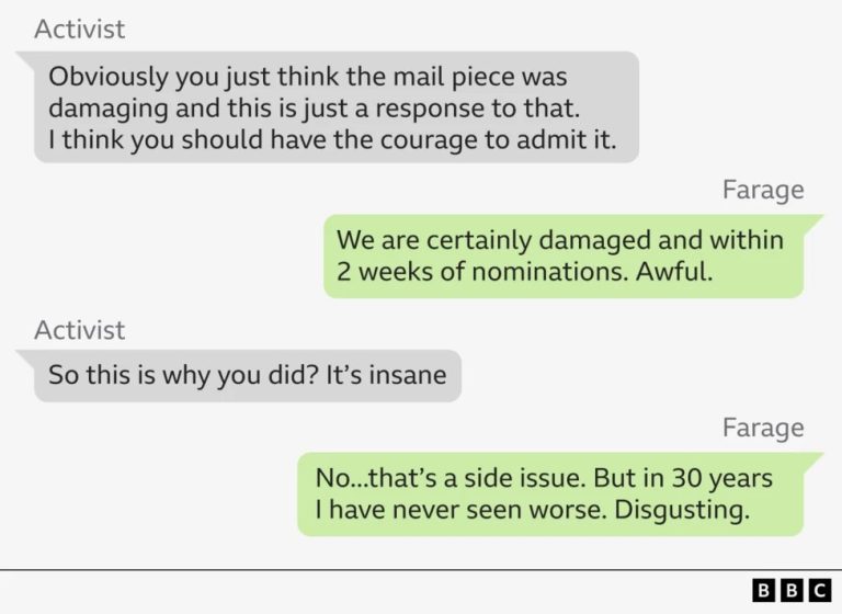 BREAKING: Farage's Shocking Admission on Party Sabotage Revealed!