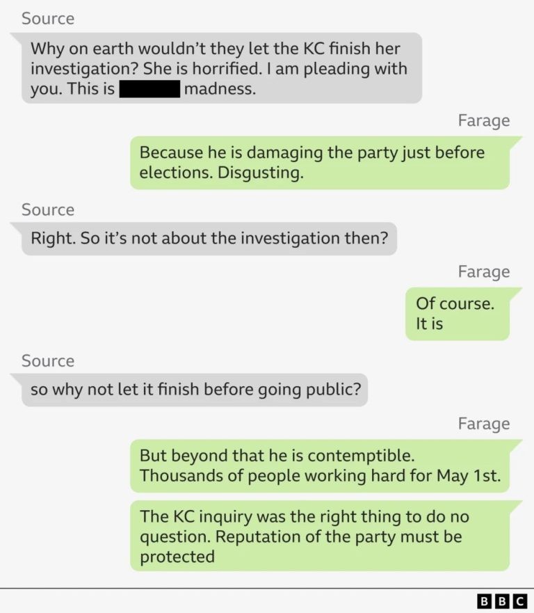 🚨BREAKING: Farage's Shocking Betrayal of Lowe Exposed in Leaked DMs!