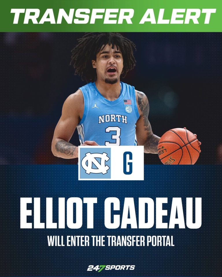 BREAKING: Five-Star UNC Guard Elliot Cadeau Joins Transfer Portal!