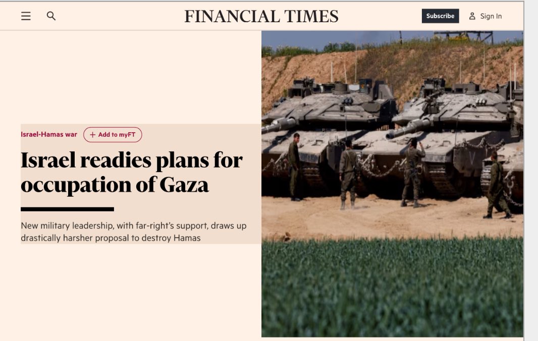 🚨BREAKING: Israel's Shocking Plans to Fully Occupy Gaza Revealed!