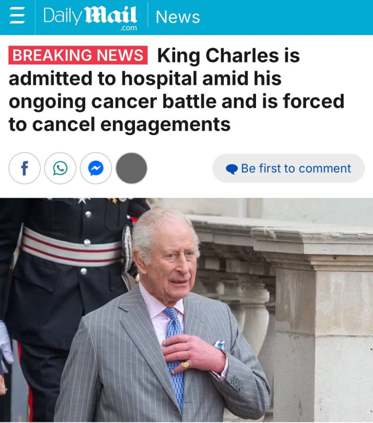 🚨BREAKING: King Charles HOSPITALIZED, Cancer Battle Intensifies!