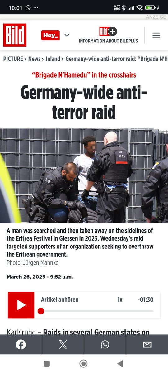 BREAKING ‼️ Major Raids Across Germany Target Terror Leaders!