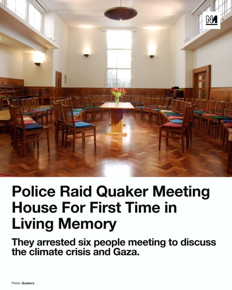 🚨 BREAKING: Police Raid Quaker House, Arrest Youth Climate Activists!