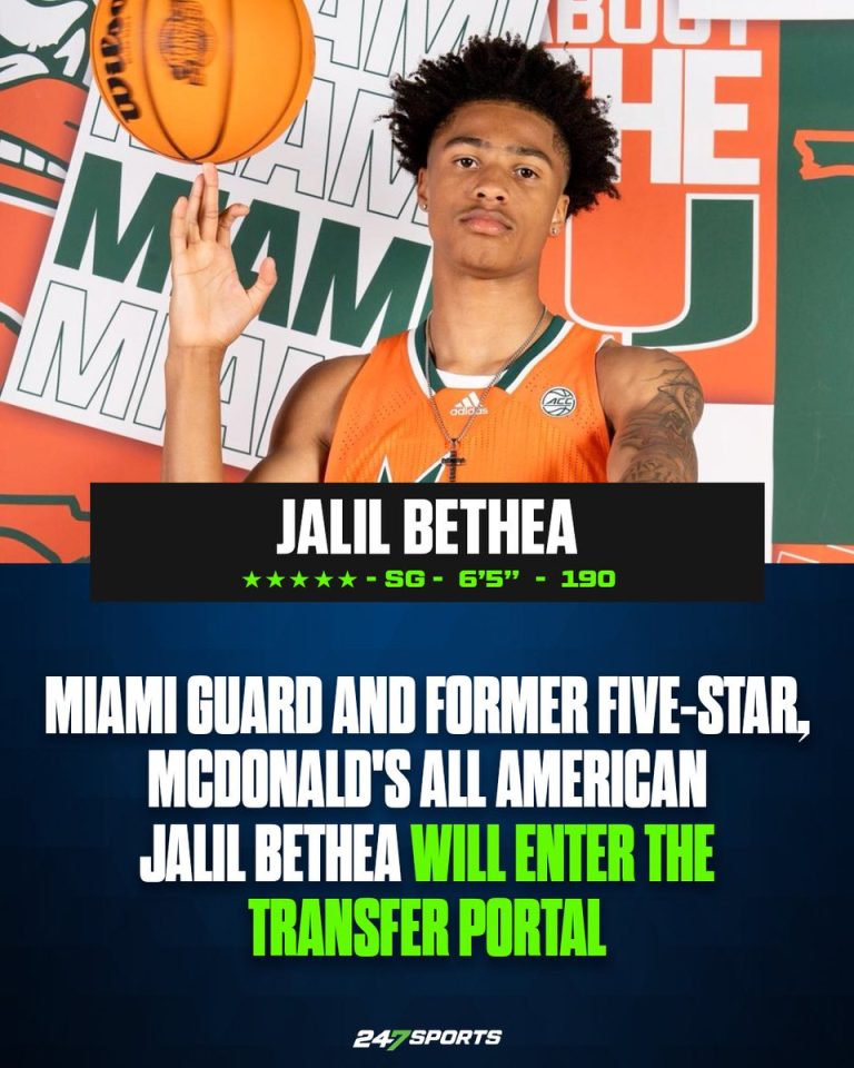 BREAKING: Top Freshman Jalil Bethea Shocks Miami with Transfer!