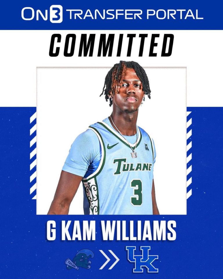 BREAKING: Tulane's Kam Williams Shocks Fans with Kentucky Move!
