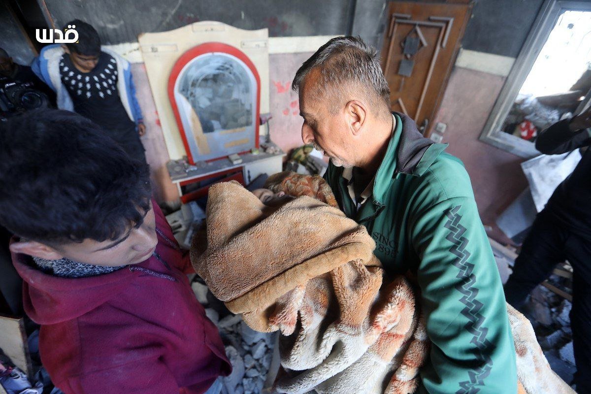 Boy's Body Found in Gaza Rubble: Israeli Airstrike Sparks Outrage