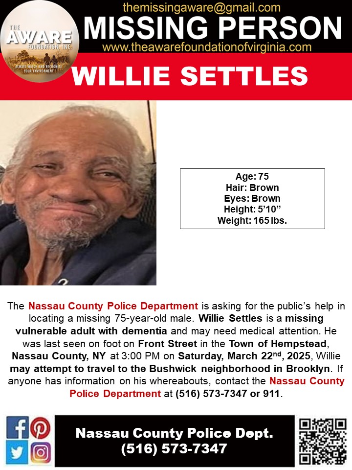 Breaking: 75-Year-Old Dementia Patient Vanishes in Hamstead!