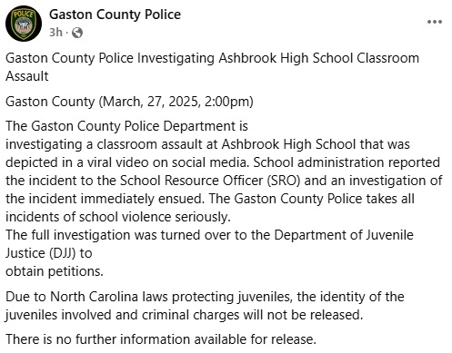 Breaking: Juvenile Justice Takes Over Ashbrook High Violence Case!