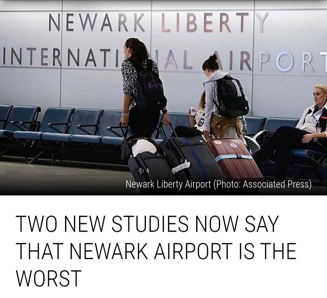 Breaking: Newark Airport Declared America's Most Hated!