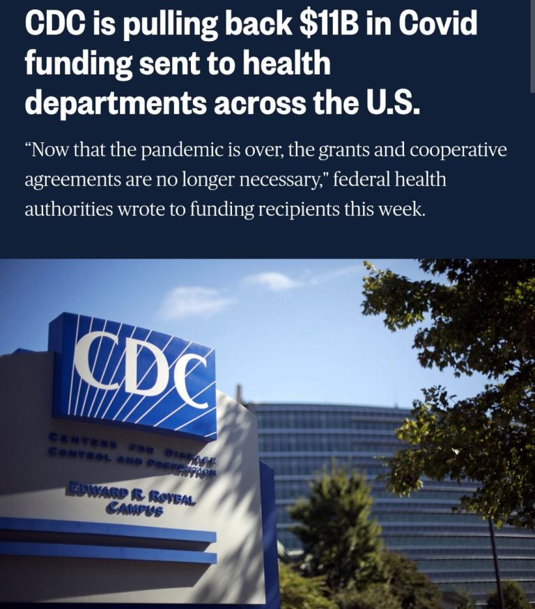 CDC Shocks Nation: $11B COVID Funding Cut Sparks Outrage!