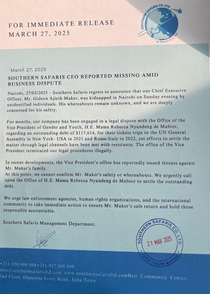 CEO Disappearance in Nairobi: Business Rivalry or Dark Conspiracy?