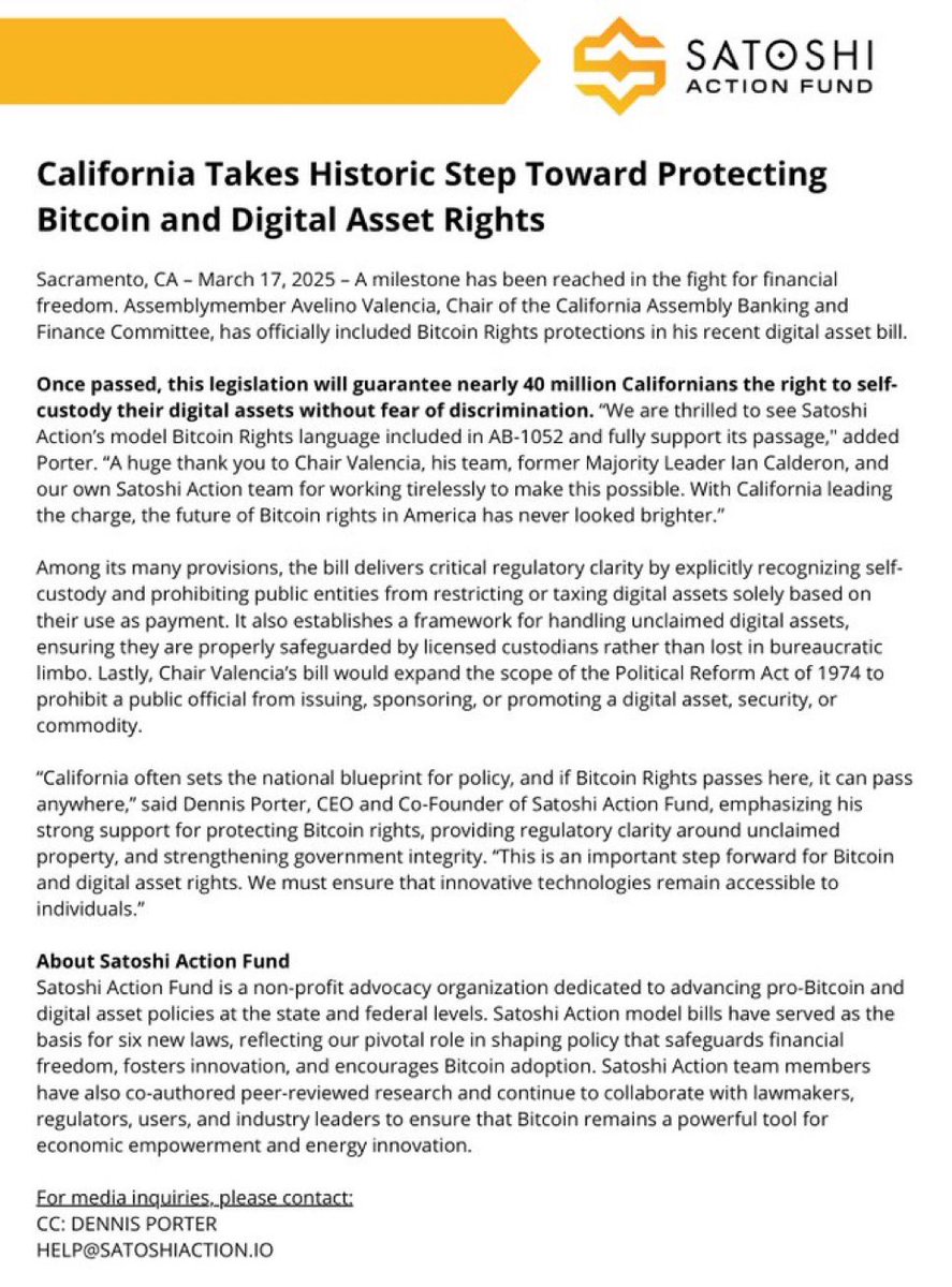 California's Shocking Bill: Bitcoin Rights for 40M Residents!