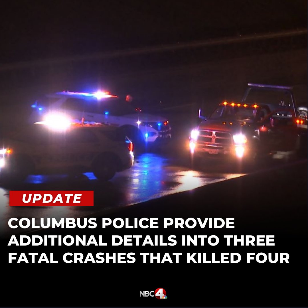 Columbus Police Reveal Shocking Details of Triple Fatal Crashes