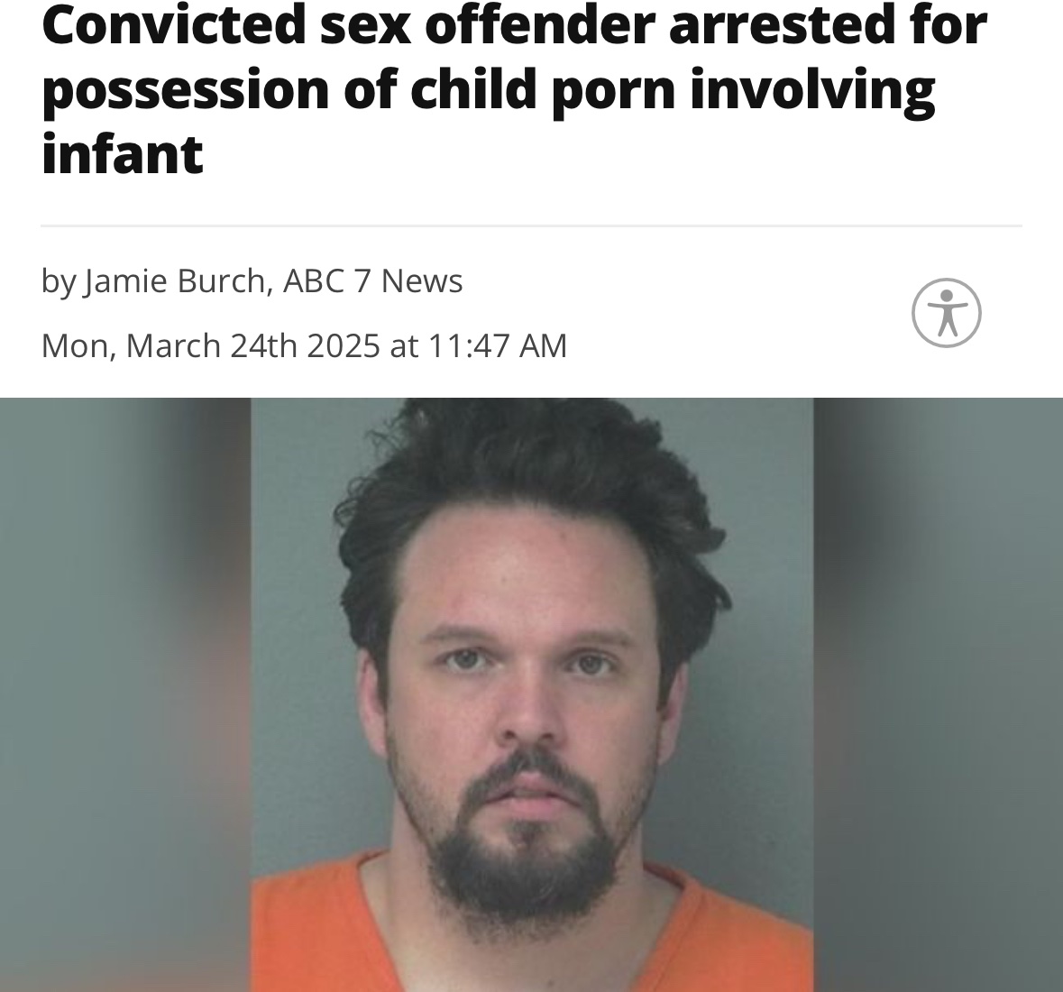 Convicted Sex Offender Arrested for Infant Pornography in Amarillo