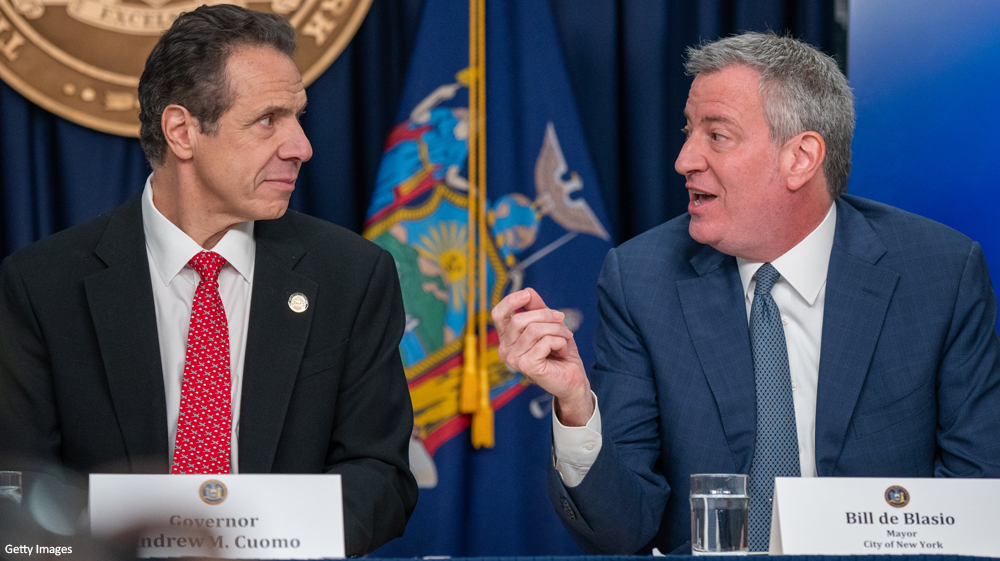 Cuomo's Shocking Move: Withholding Vaccines to Spike De Blasio?