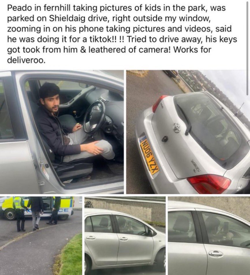 Deliveroo Driver Filmed Children in Park: Outrage Erupts!