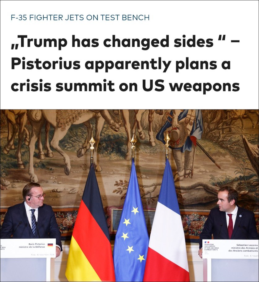 EU Defense Shock: Germany Questions US F-35 Amid Crisis Meeting!