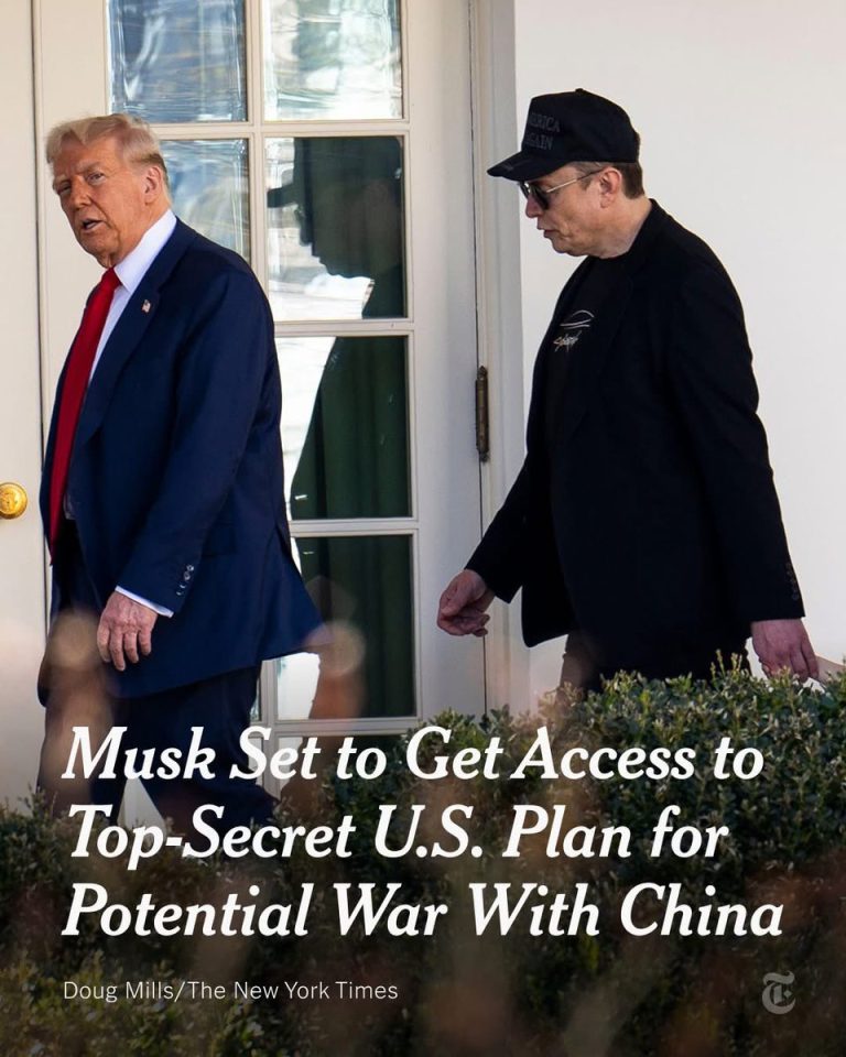 Elon Musk to Receive Pentagon Briefing on China Conflict!