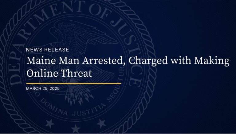 FBI Arrests Maine Man for Online Death Threats Against Jews!