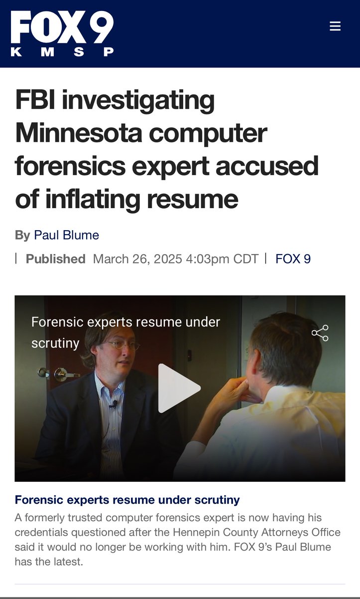 FBI Probes Forensics Expert's Resume Fraud in Shocking Scandal!