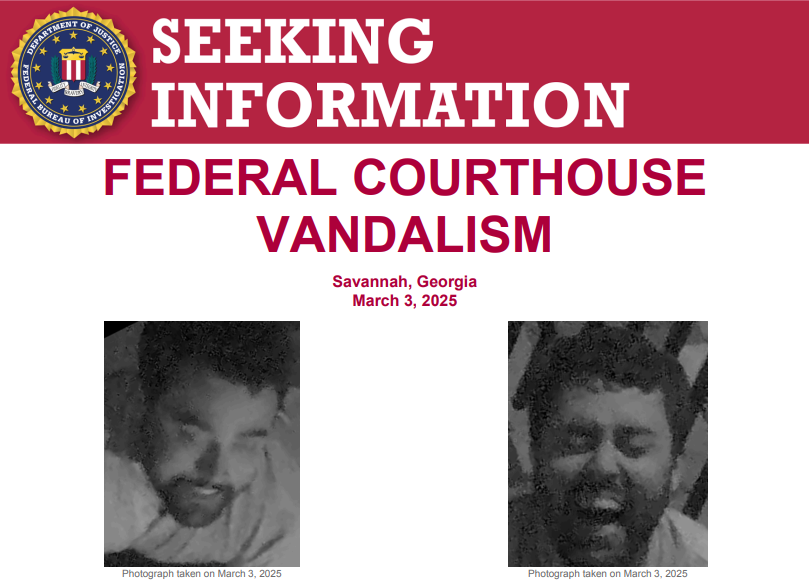 FBI Seeks Help to Identify Vandal Behind Courthouse Attack!