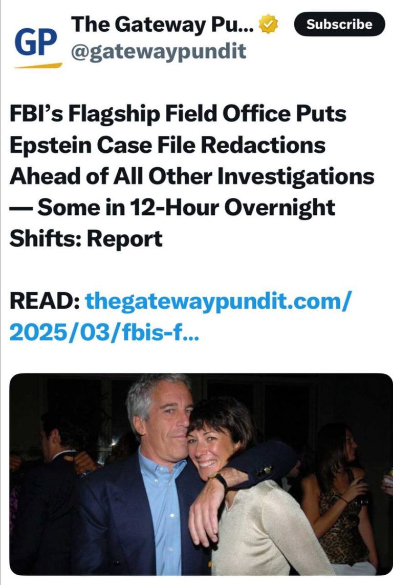 FBI's New Mission: Epstein Files Under Fire for Public Release!