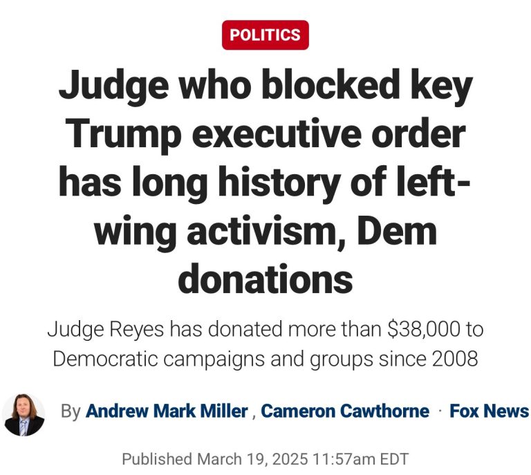 Federal Judge Blocking Trans Troop Ban: Democratic Activist?
