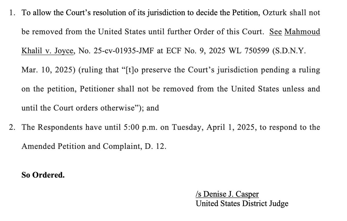 Federal Judge Stuns: Tufts PhD Student's Deportation Halted!
