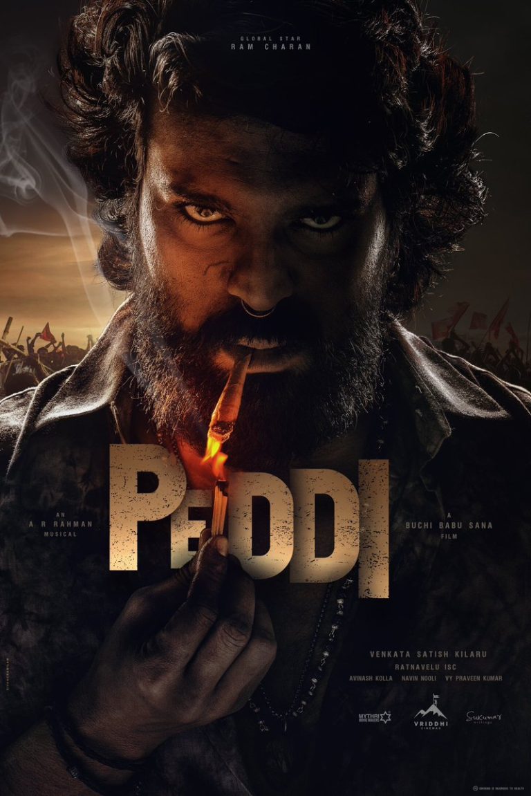 Global Star Ram Charan's Birthday Bash: A Celebration or Controversy?  
Peddi's Intense Look Sparks Debate Among Fans and Critics!