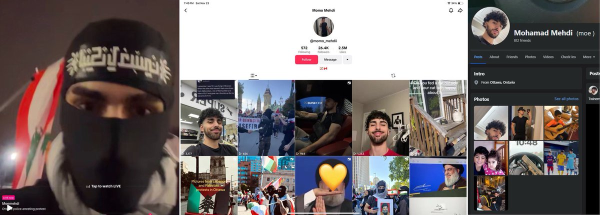 Hamas Cosplayer Exposed: Carleton Student Mohamad Mehdi Unmasked