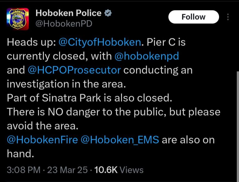 Hoboken Pier C Closed for Police Action: What Really Happened?