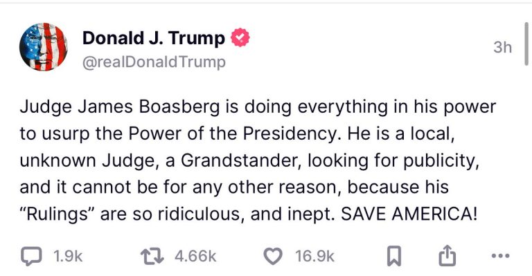 Impeach Judge Boasberg: Expose the Pro-Illegal Alien Nonprofit!