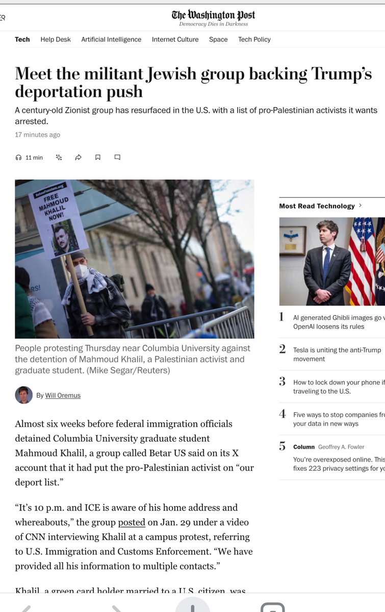 Jewish Supremacist Group Betar's Threats Challenge Free Speech