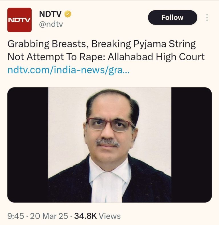 Judge Rules Assault on 11-Year-Old as 'Outraging Modesty,' Not Rape!