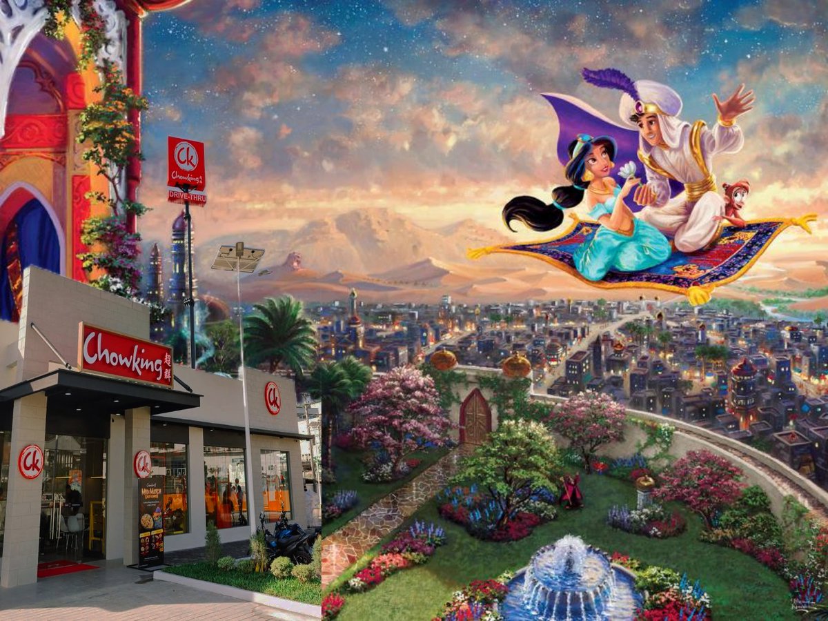 KAI CHOWS HALOHALO: Aladdin & Jasmine's Drive-Thru Scandal!