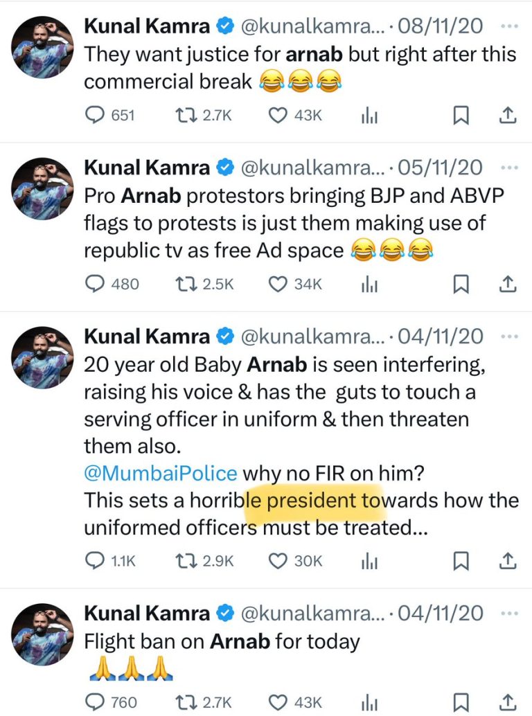 Kunal Kamra's Bold Take on Arnab Goswami's Arrest Shocks All!