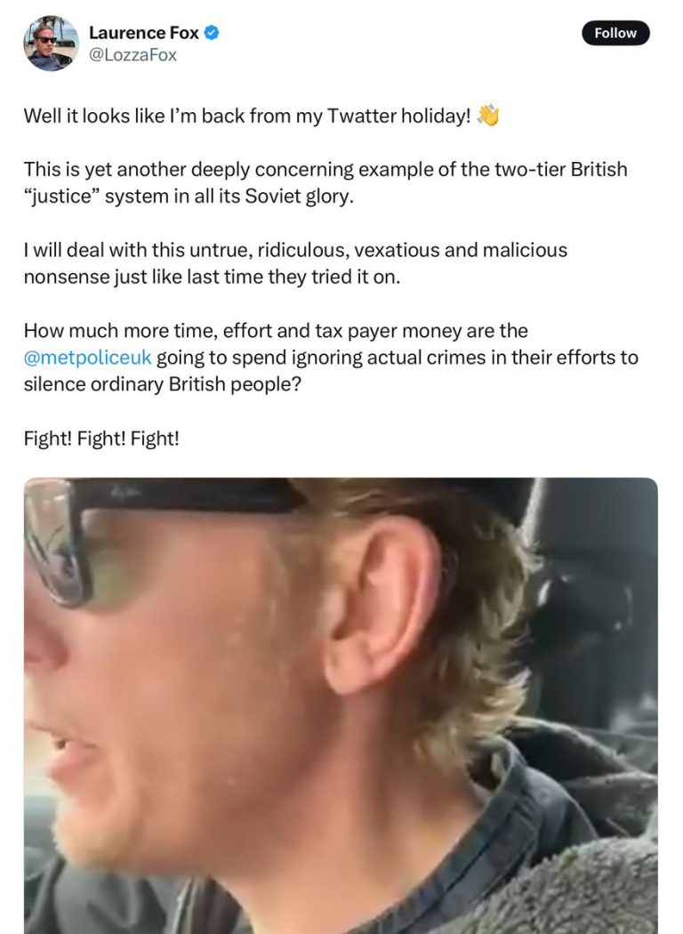 Laurence Fox Blames 'Christian & White' Identity for Backlash!