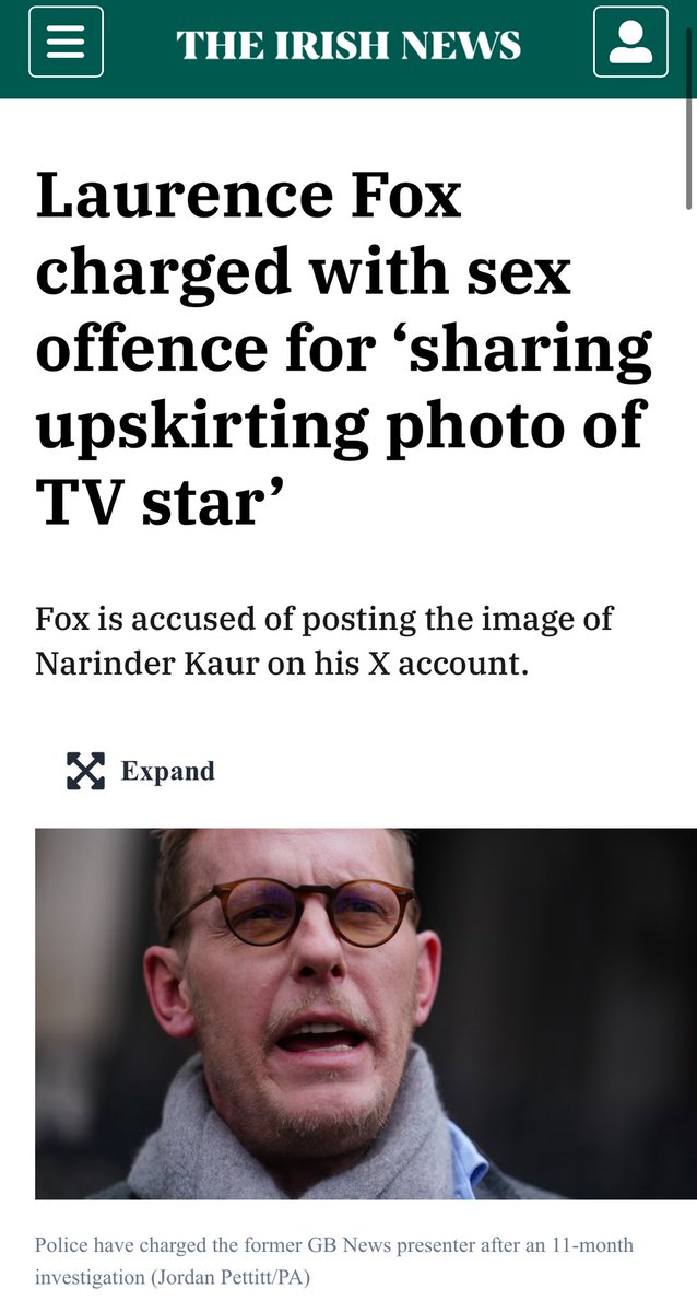 Laurence Fox Charged: Up-Skirting Photo of Narinder Kaur!