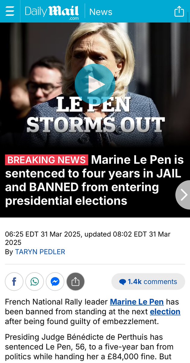 Marine Le Pen Jailed: Shocking Twist in France's 2027 Election!