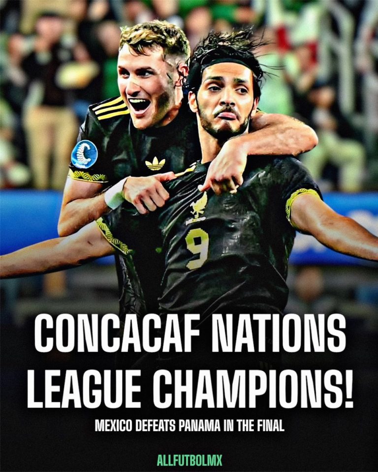 🚨🇲🇽 Mexico's Shocking Win: CONCACAF Nations League Champions!