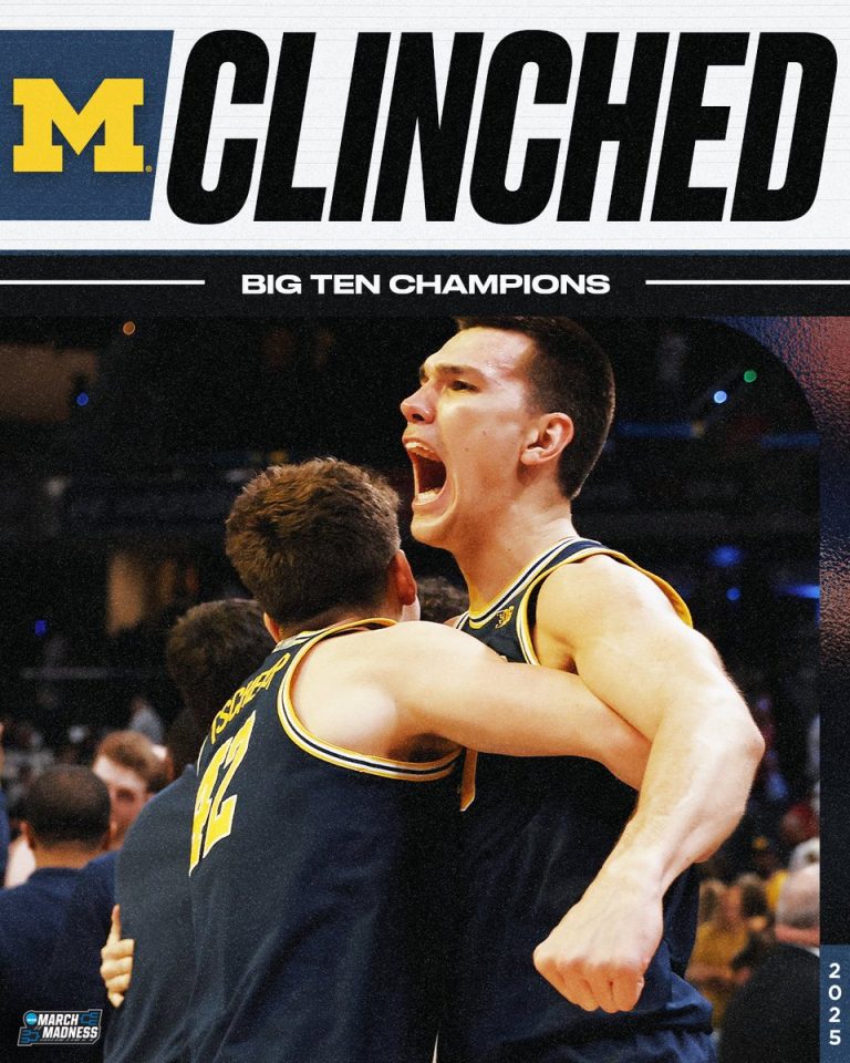 Michigan Stuns Nation: Big Ten Champs After 5-Year Drought!