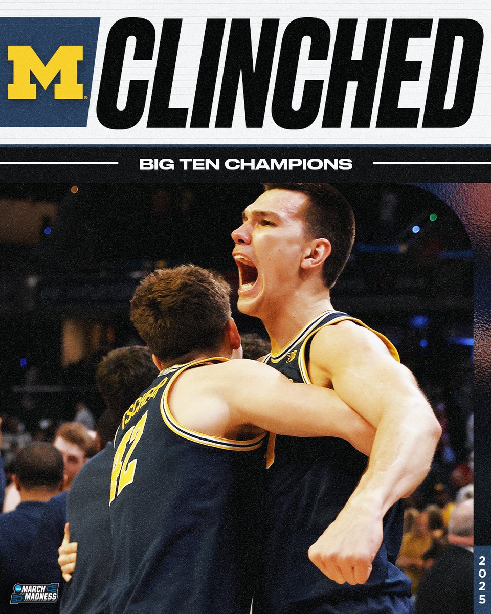Michigan Stuns Nation: Big Ten Champs After 5-Year Drought!