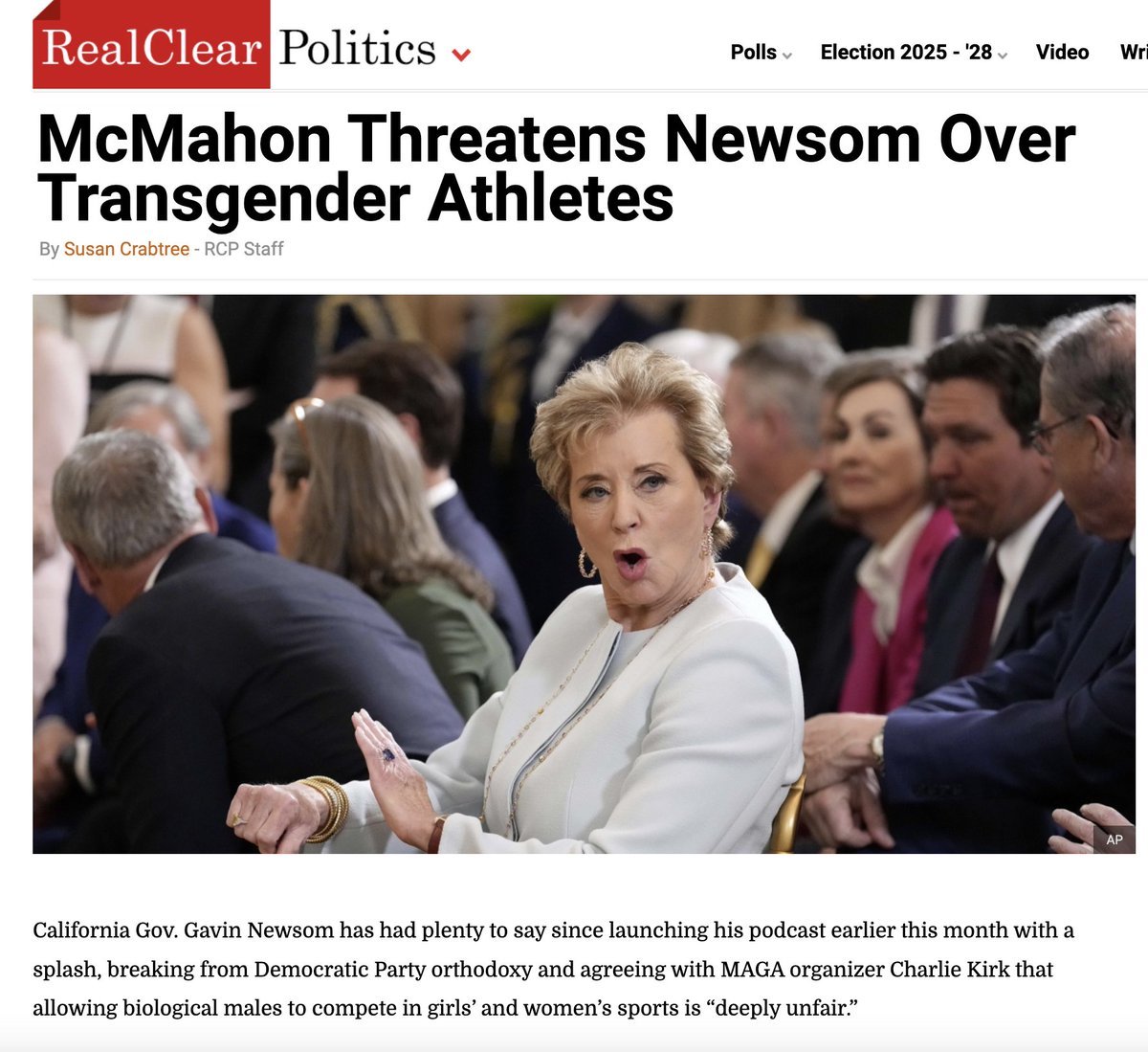 Newsom Silent on Trans Sports Law: McMahon Launches Investigation!