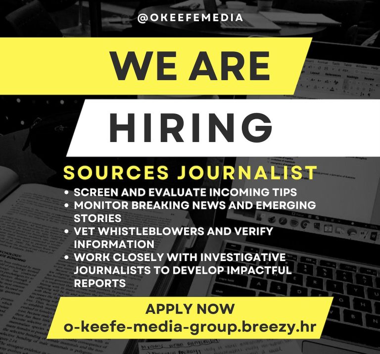 OMG Seeks Sources Journalist: Investigate Whistleblower Tips Now!