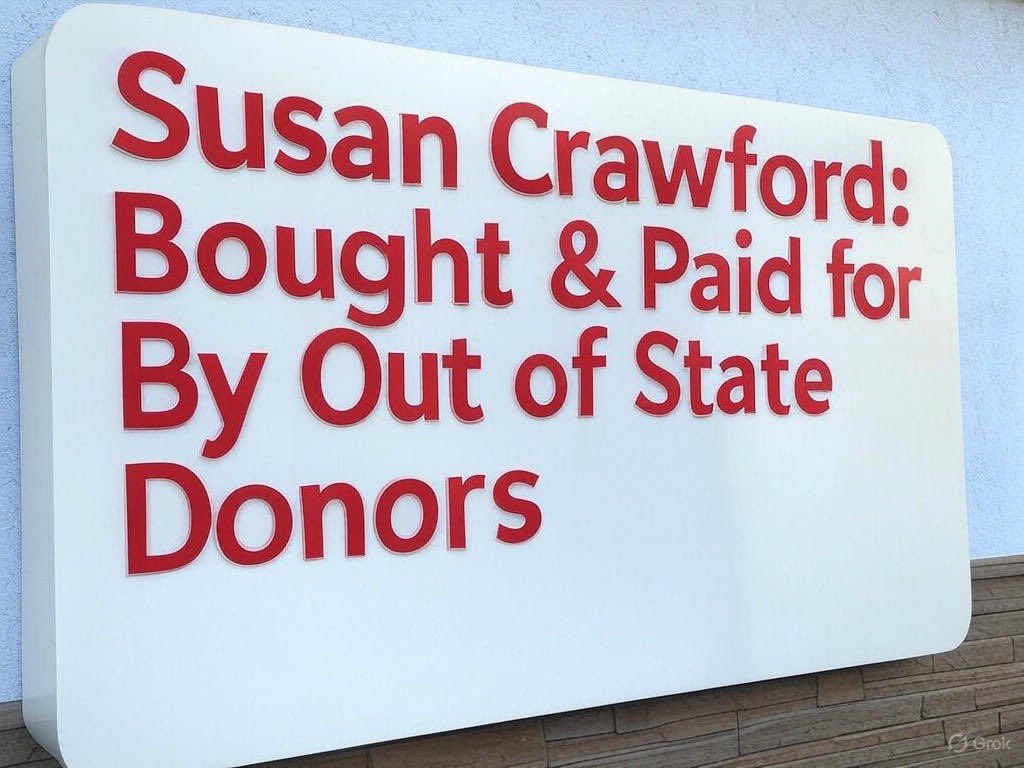 Outsider Money Dominates Crawford's Campaign—Is Wisconsin for Sale?