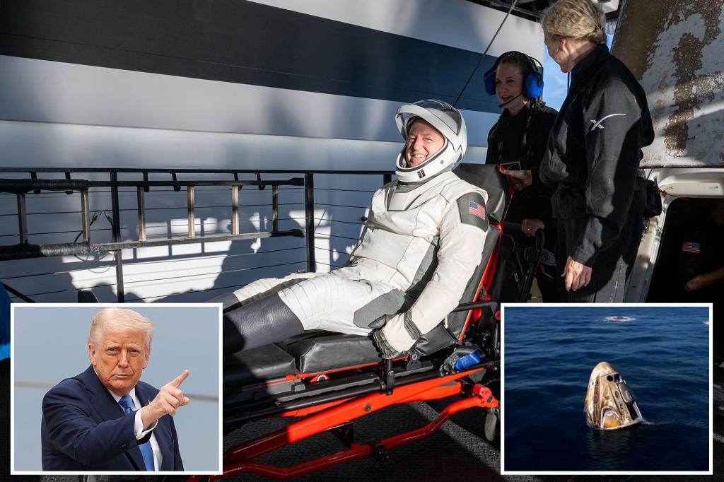 Rescued Astronaut Credits Trump for ‘Empowering’ Space Programs